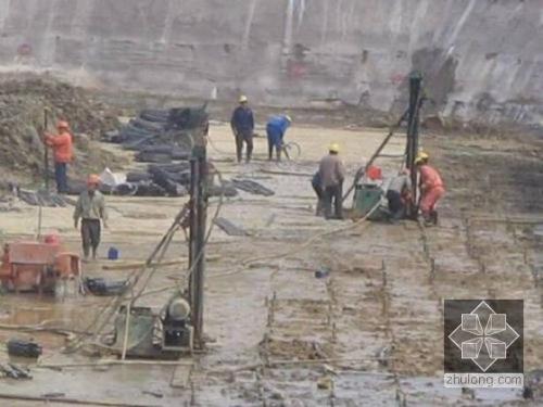 松原我公司承建北京房山区水池地基注浆加固工程